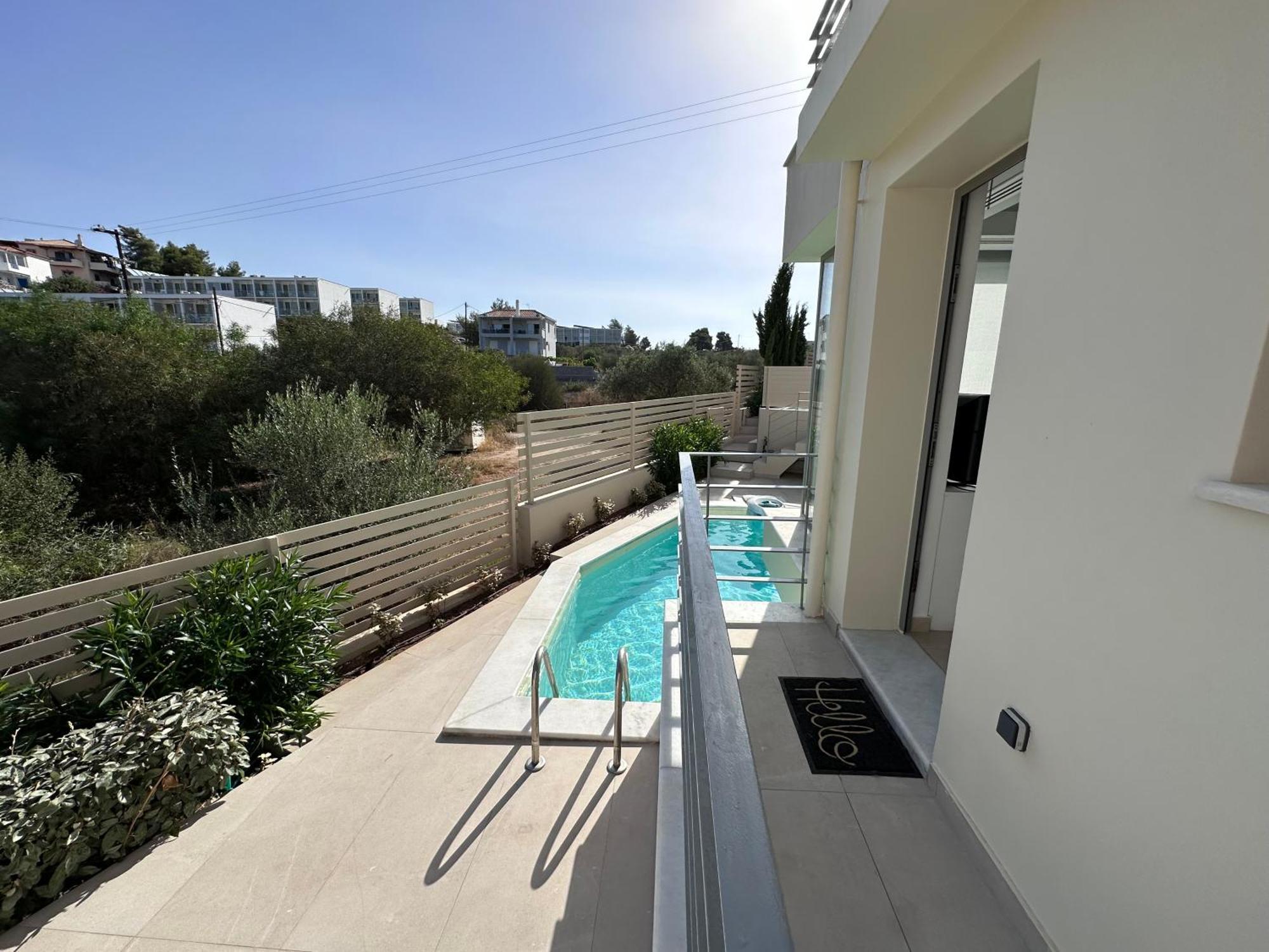 Ferienwohnung Rvg Rania House With Pool Porto Heli Exterior foto